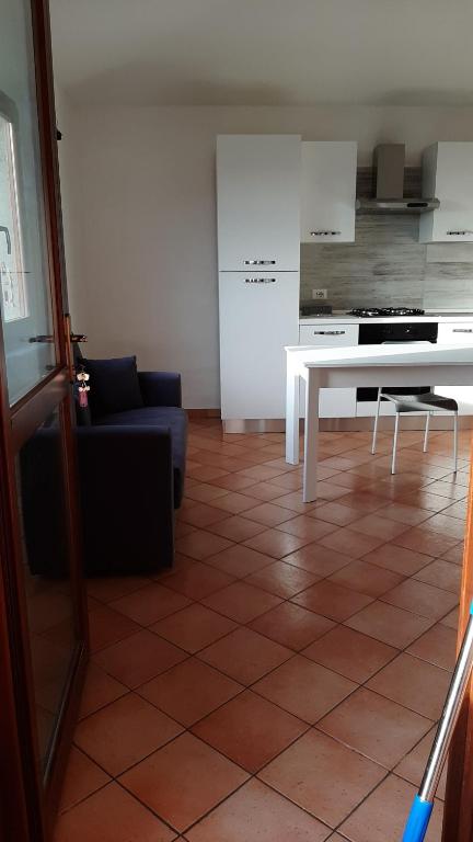 Kuchyň nebo kuchyňský kout v ubytování Appartamento Residence Mirice Vignola mare Aglientu casa Mattia