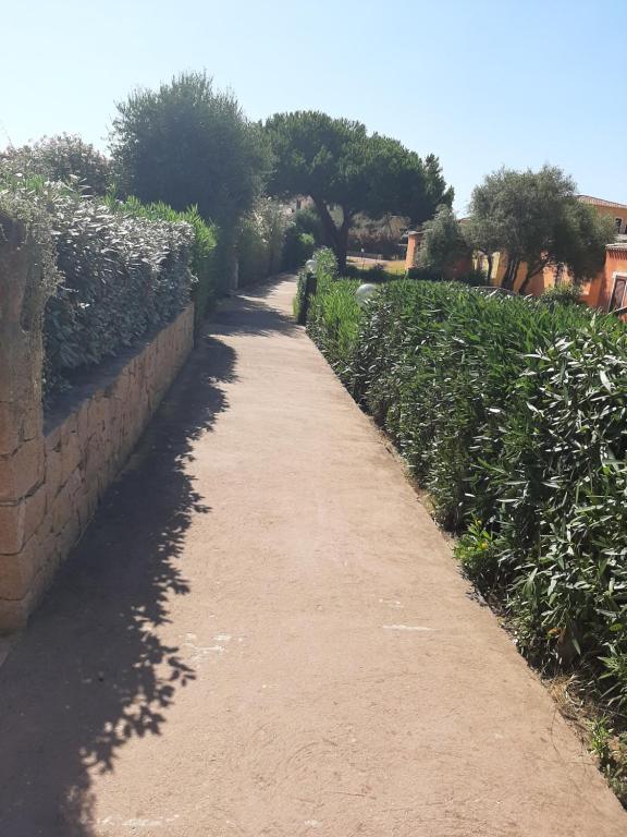 Zahrada ubytování Appartamento Residence Mirice Vignola mare Aglientu casa Mattia