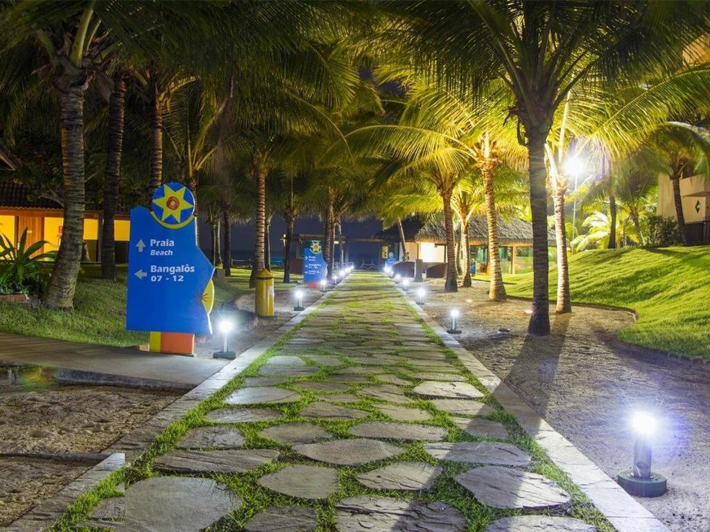  Flat térreo no Marulhos Resort - Beira mar Muro Alto