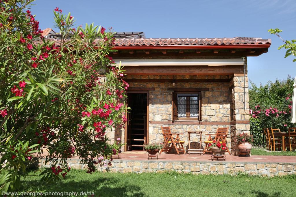 Zahrada ubytování Kamares House Apartments & Studios