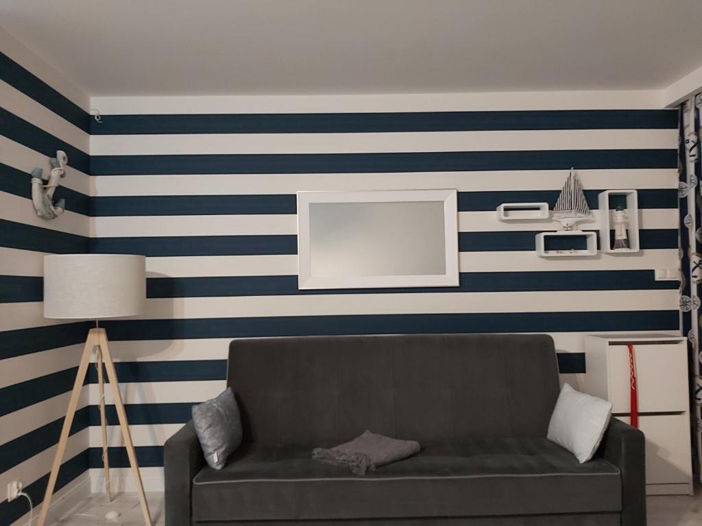 Posezení v ubytování Apartament na Wzgórzu