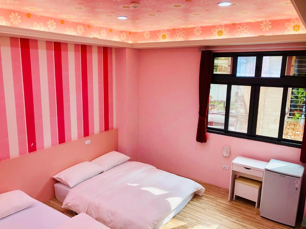 晚安熊-親子民宿 - Chambre Quadruple Avec Salle De Bain Privée