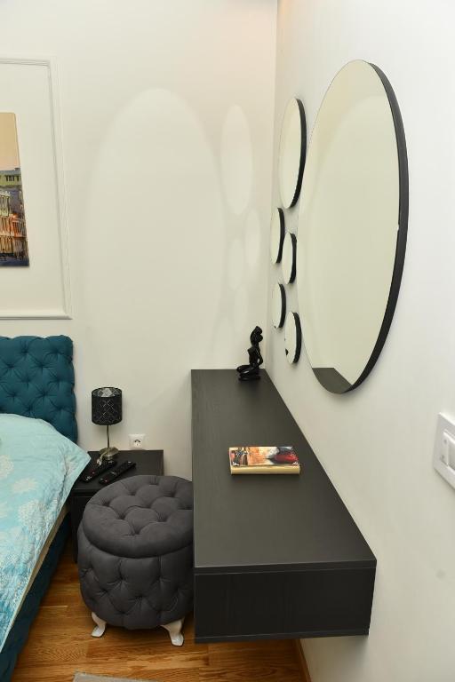 Χώρος καθιστικού στο Grand Lux apartman