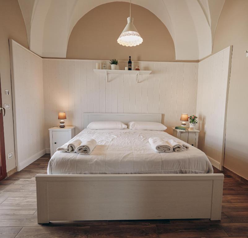 Postel nebo postele na pokoji v ubytování Le Terrazze B&B