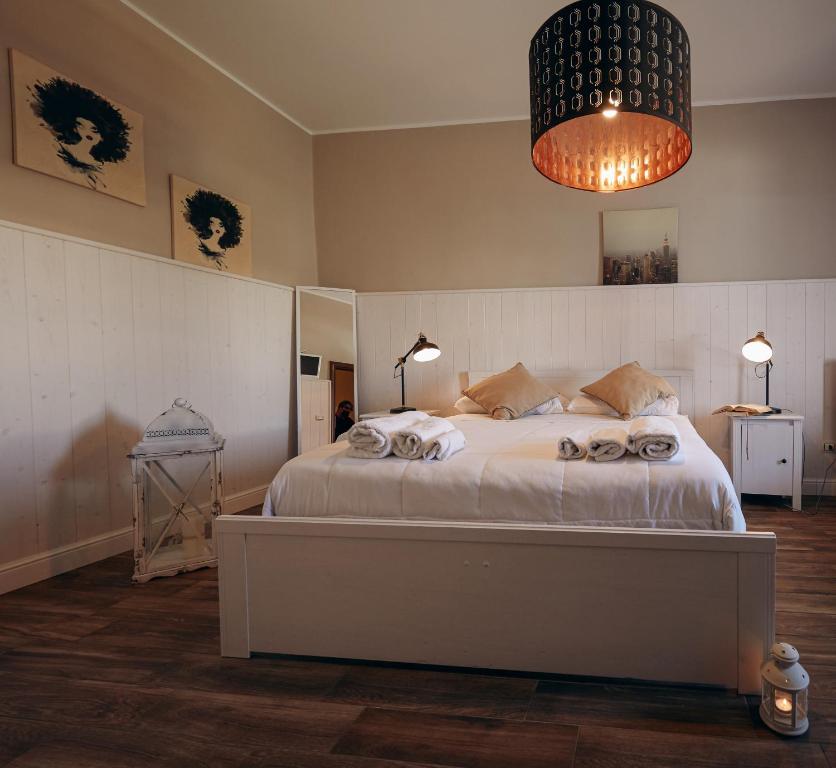 Postel nebo postele na pokoji v ubytování Le Terrazze B&B