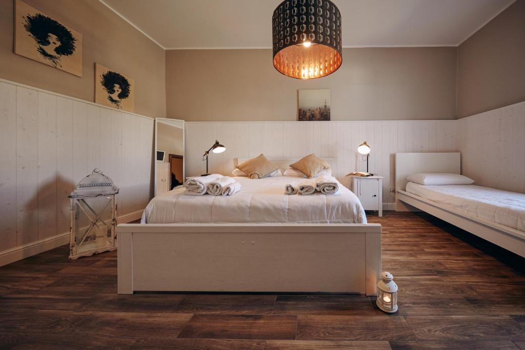 Postel nebo postele na pokoji v ubytování Le Terrazze B&B