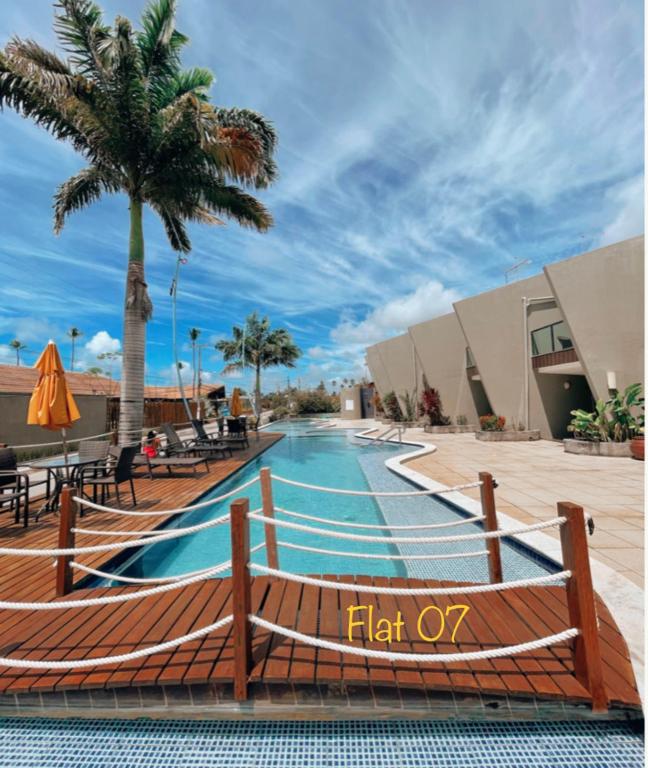  Aquazul Flat - Flat Maravilhoso em Porto de Galinhas (Limpíssimo e Aconchegante)