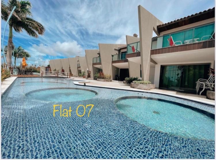  Aquazul Flat - Flat Maravilhoso em Porto de Galinhas (Limpíssimo e Aconchegante)