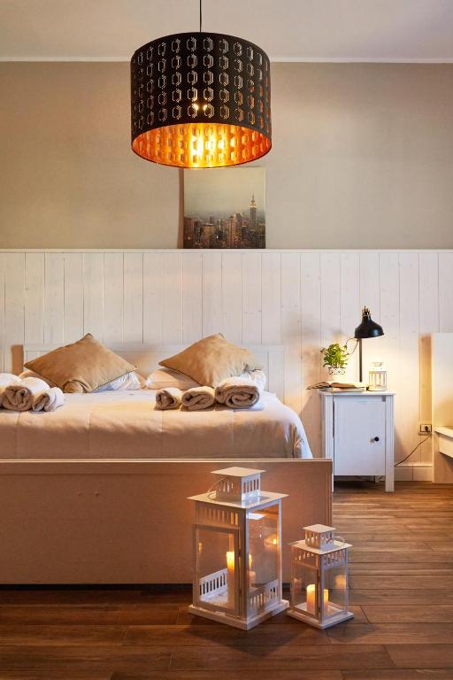 Postel nebo postele na pokoji v ubytování Le Terrazze B&B