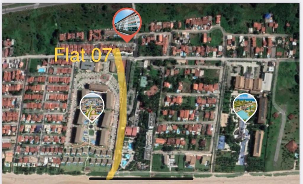  Aquazul Flat - Flat Maravilhoso em Porto de Galinhas (Limpíssimo e Aconchegante)