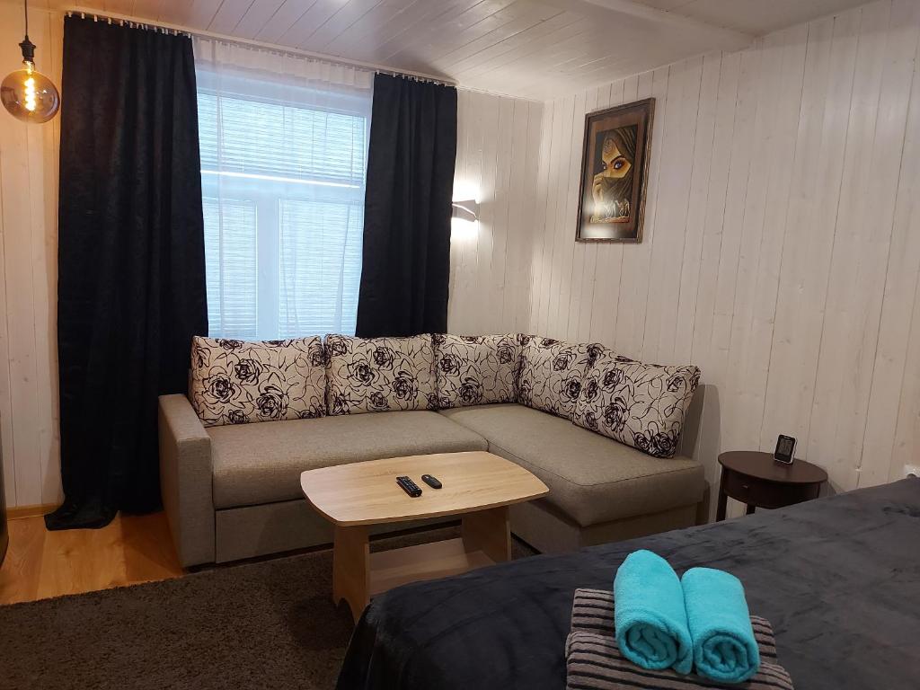Posezení v ubytování Aare Accommodation