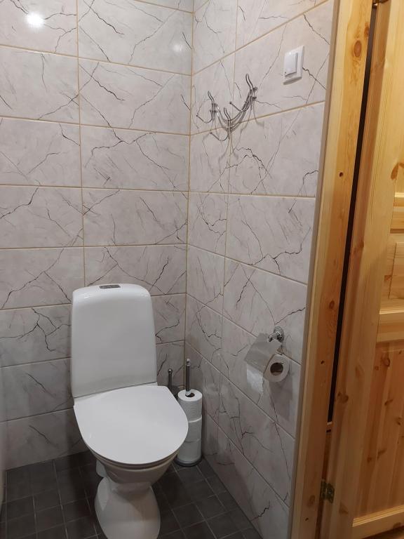 Koupelna v ubytování Aare Accommodation