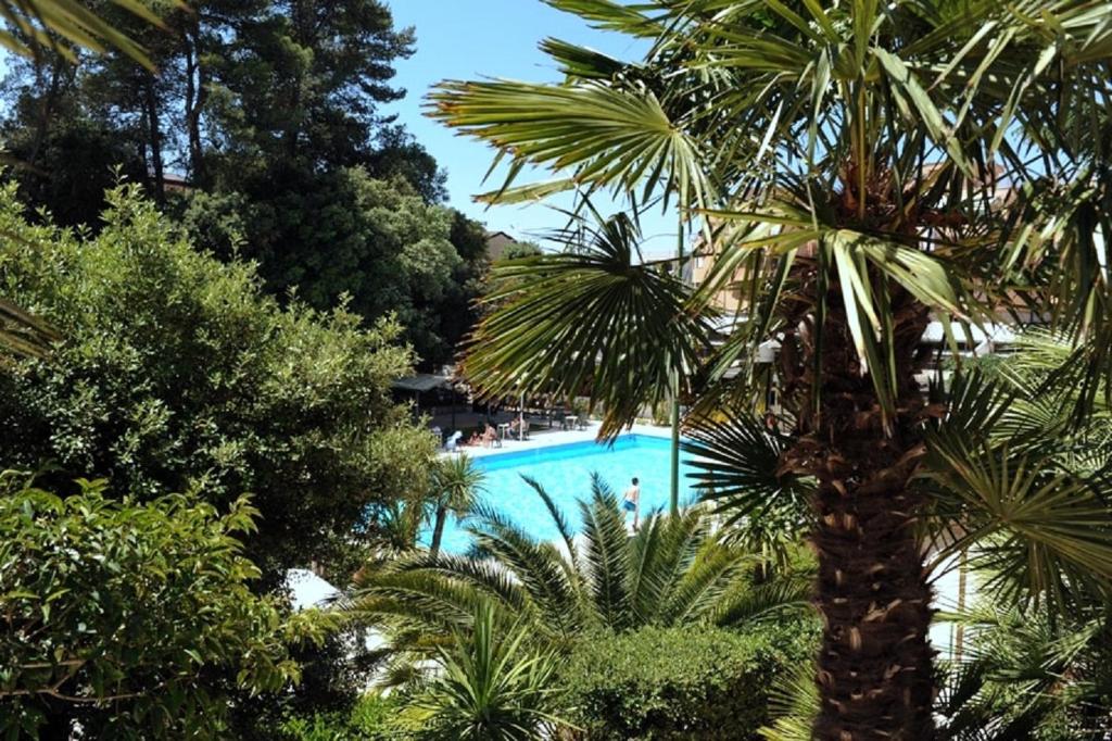 Basen w obiekcie Hotel Villa Rosa lub w pobliżu