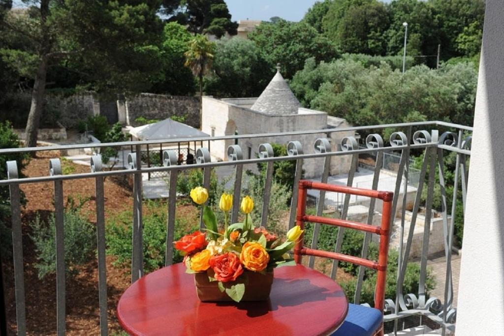 Balkon lub taras w obiekcie Hotel Villa Rosa