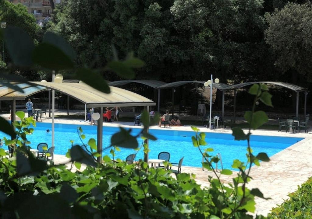 Basen w obiekcie Hotel Villa Rosa lub w pobliżu