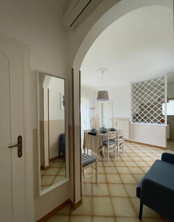 Łóżko lub łóżka w pokoju w obiekcie A&B Homes Leuca