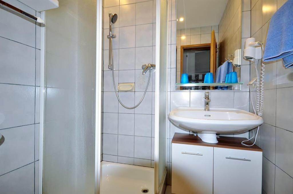 Kúpeľňa v ubytovaní Appartements Peter
