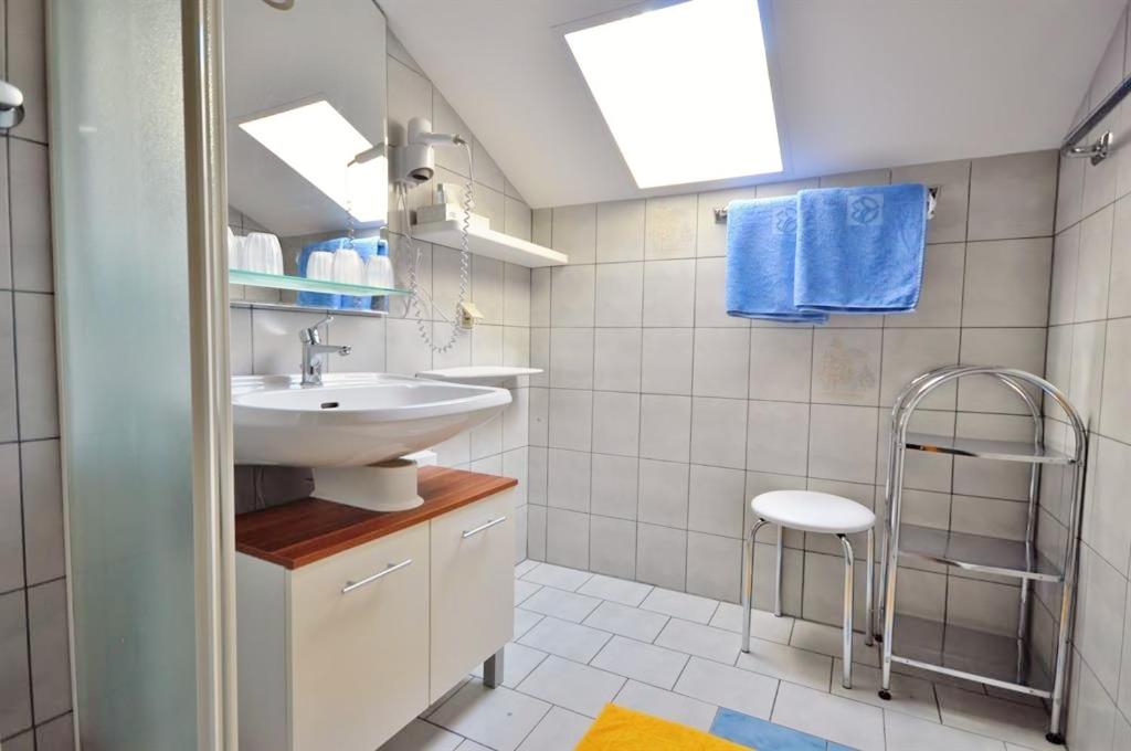 Kúpeľňa v ubytovaní Appartements Peter