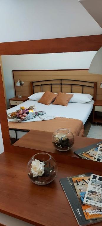 Postel nebo postele na pokoji v ubytování Apartment Molnar