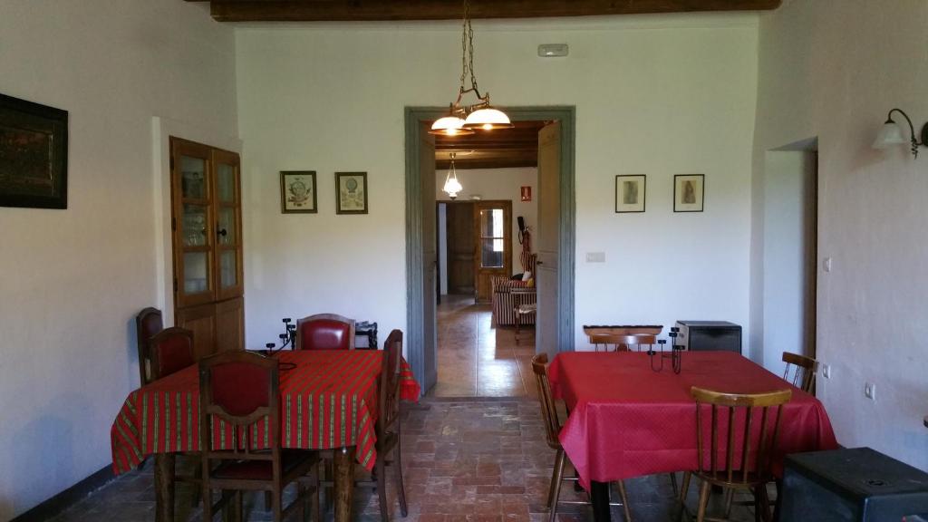 Posezení v ubytování Casa Rural Sant Petrus de Madrona