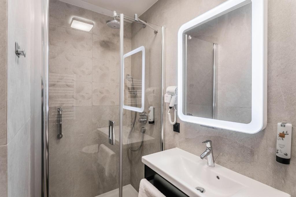 Koupelna v ubytování Hotel Vesper House