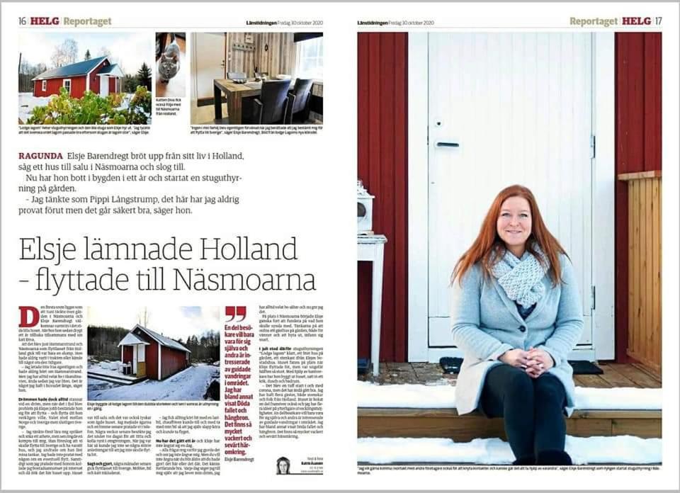 Luxury Guesthouse 'Lodge Lagom' - Hammarstrand-Jämtland - Twee Slaapkamers Huis