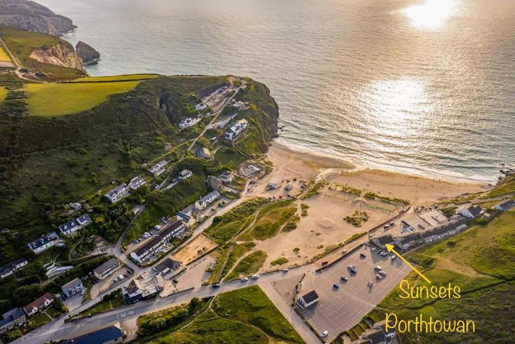 Sunsets In Porthtowan, Cornwall Coastal Holidays