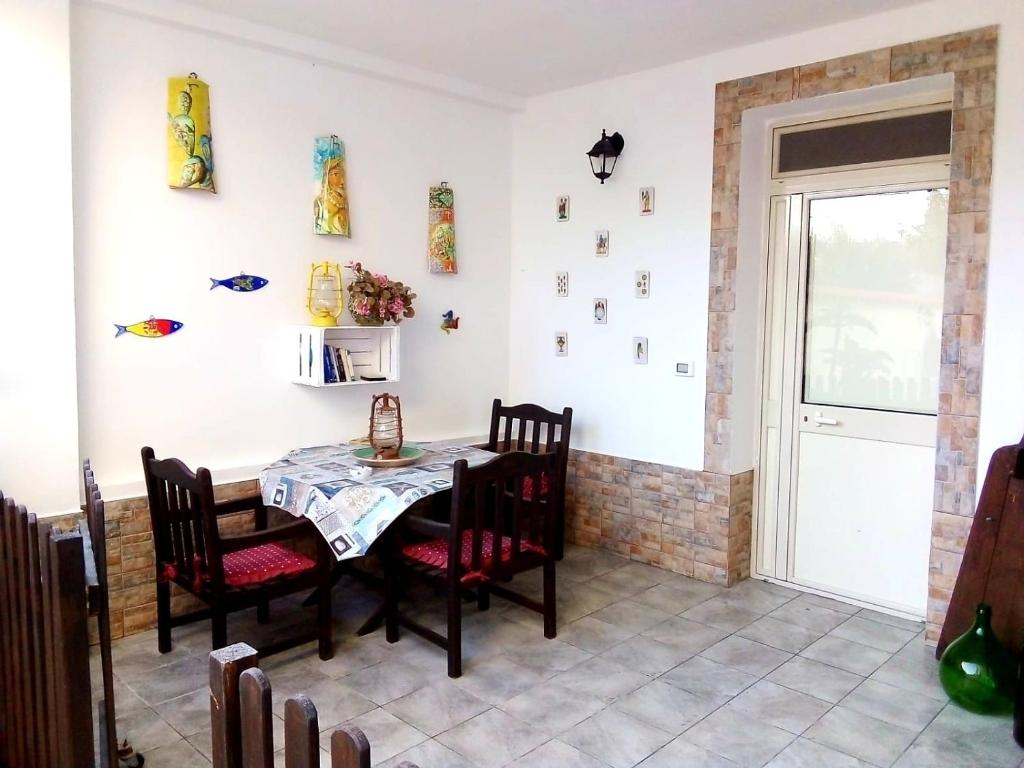 Posezení v ubytování Sicilia Room