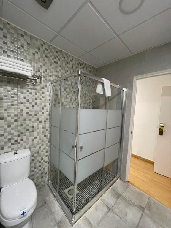 Kúpeľňa v ubytovaní Condedu