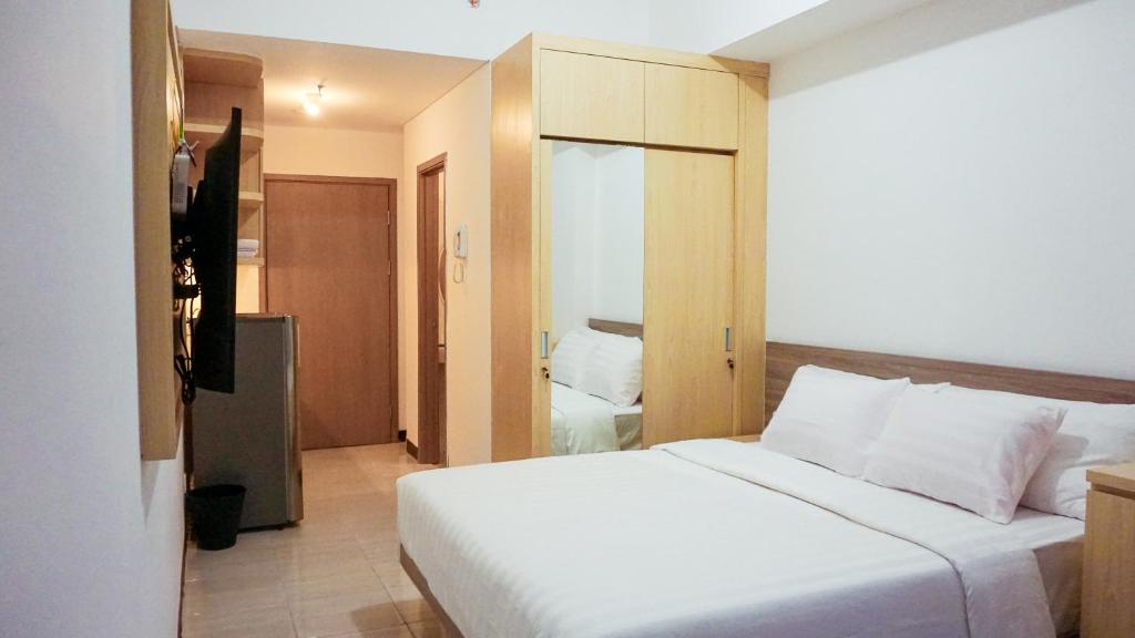 Katil atau katil-katil dalam bilik di Cordova Suites