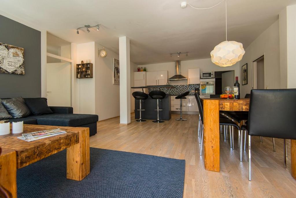 Kuchyň nebo kuchyňský kout v ubytování Haus Lothringen by AlpenTravel
