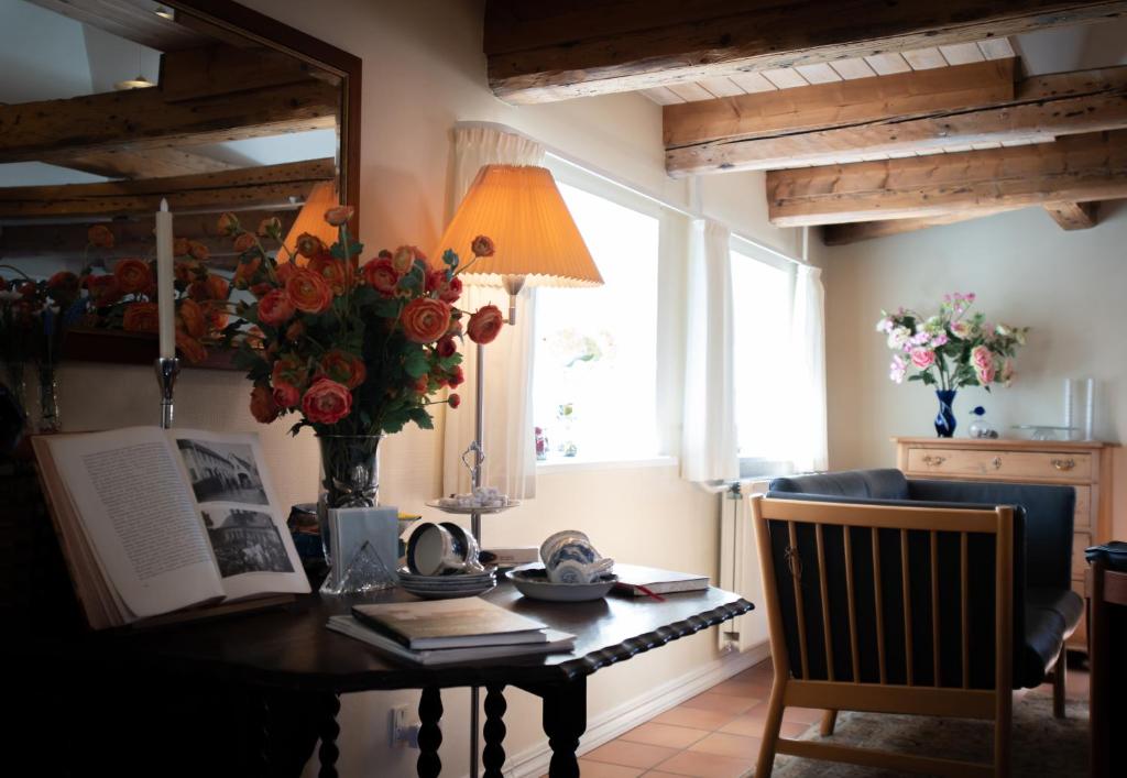 Posezení v ubytování Hotel Møllehuset
