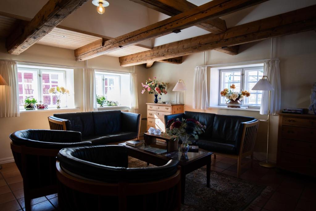 Posezení v ubytování Hotel Møllehuset