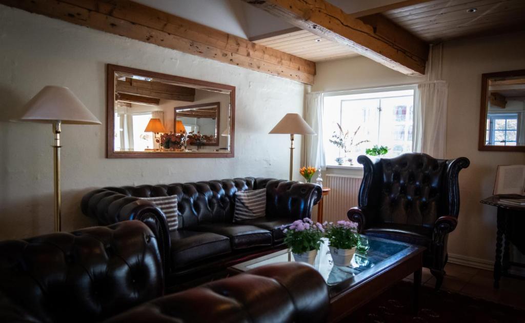Posezení v ubytování Hotel Møllehuset