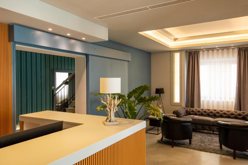 Posezení v ubytování Hotel Enzo