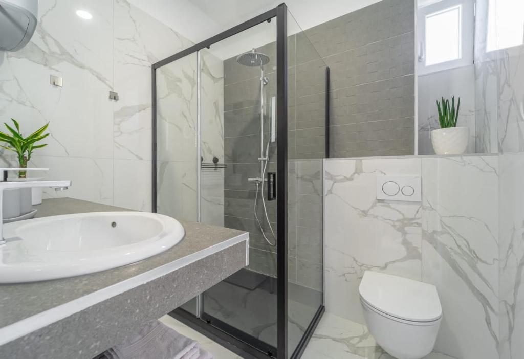 Kúpeľňa v ubytovaní Apartman Letifico