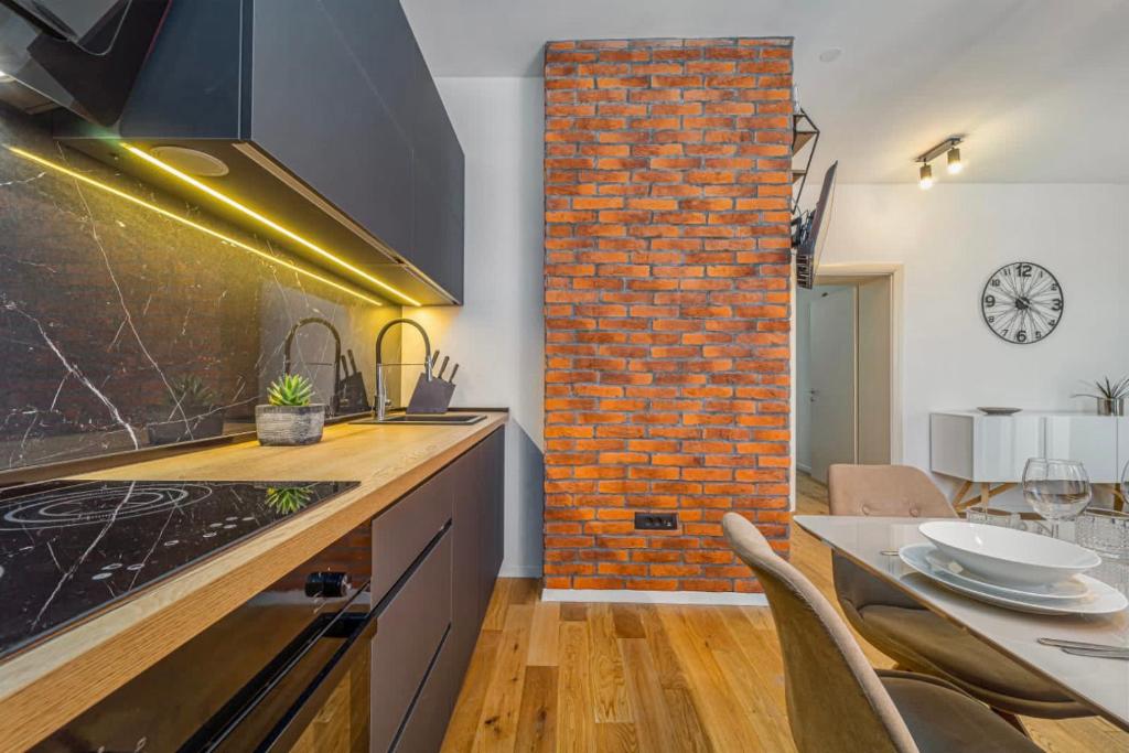 Kuchyňa alebo kuchynka v ubytovaní Apartman Letifico
