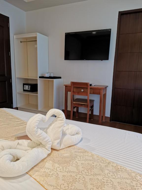 Kuchyň nebo kuchyňský kout v ubytování Layang Layang Home