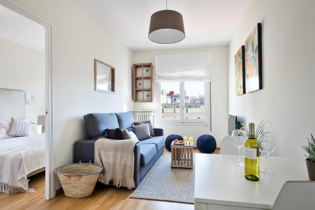 Posezení v ubytování Stay U-nique Apartments Rambla Catalunya