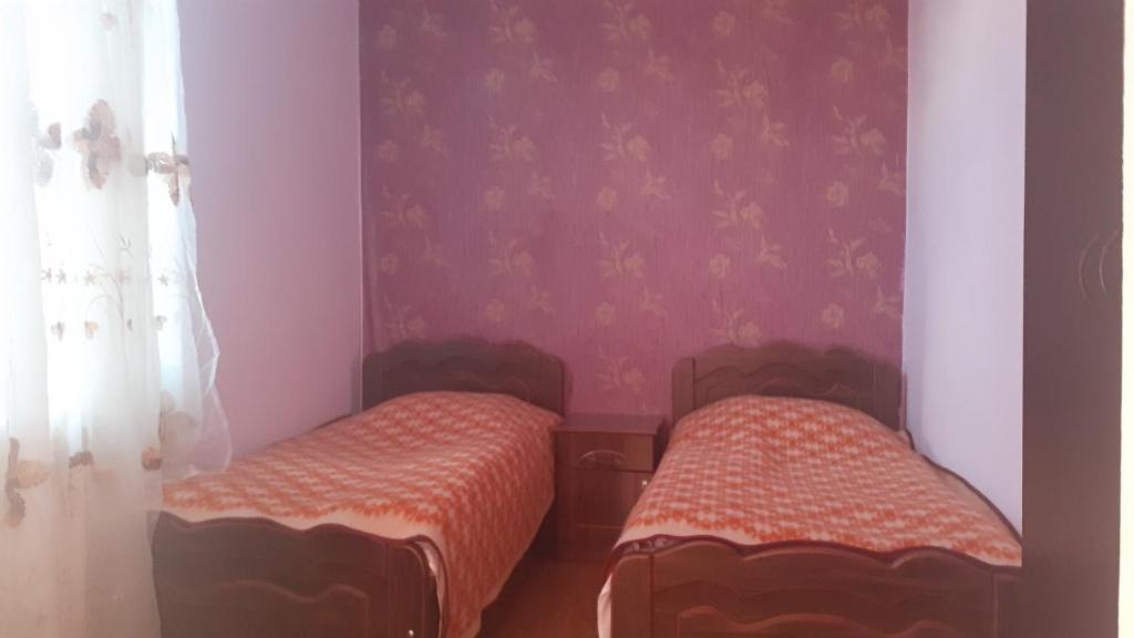 Llit o llits en una habitació de Chveni Ezo