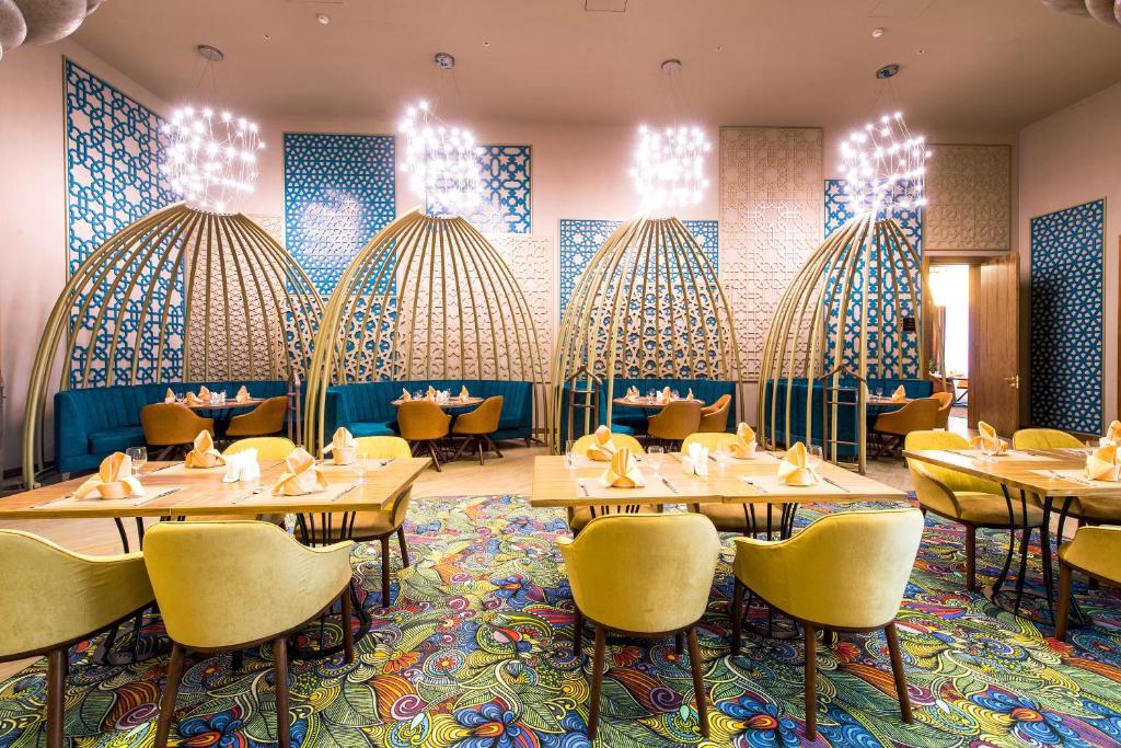 Posezení v ubytování Rixos Turkistan