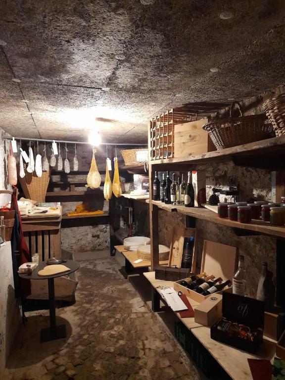 Posezení v ubytování Chalet Cuore delle Alpi