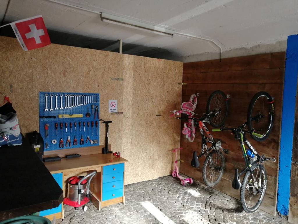 Jízda na kole v ubytování Chalet Cuore delle Alpi nebo okolí