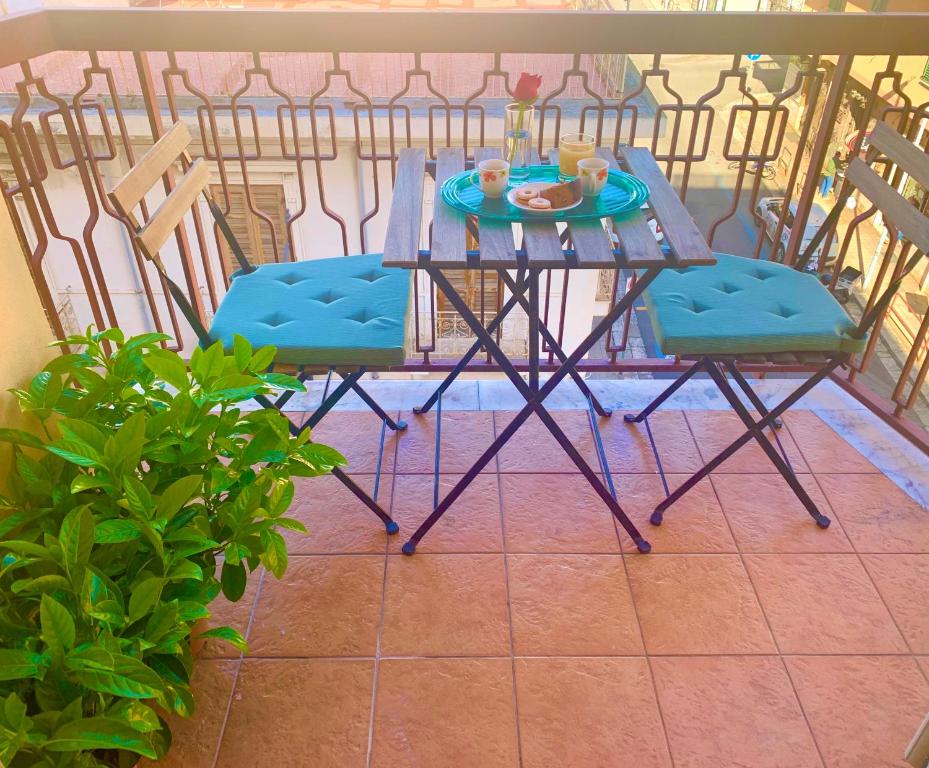 Balkon lub taras w obiekcie Monkey