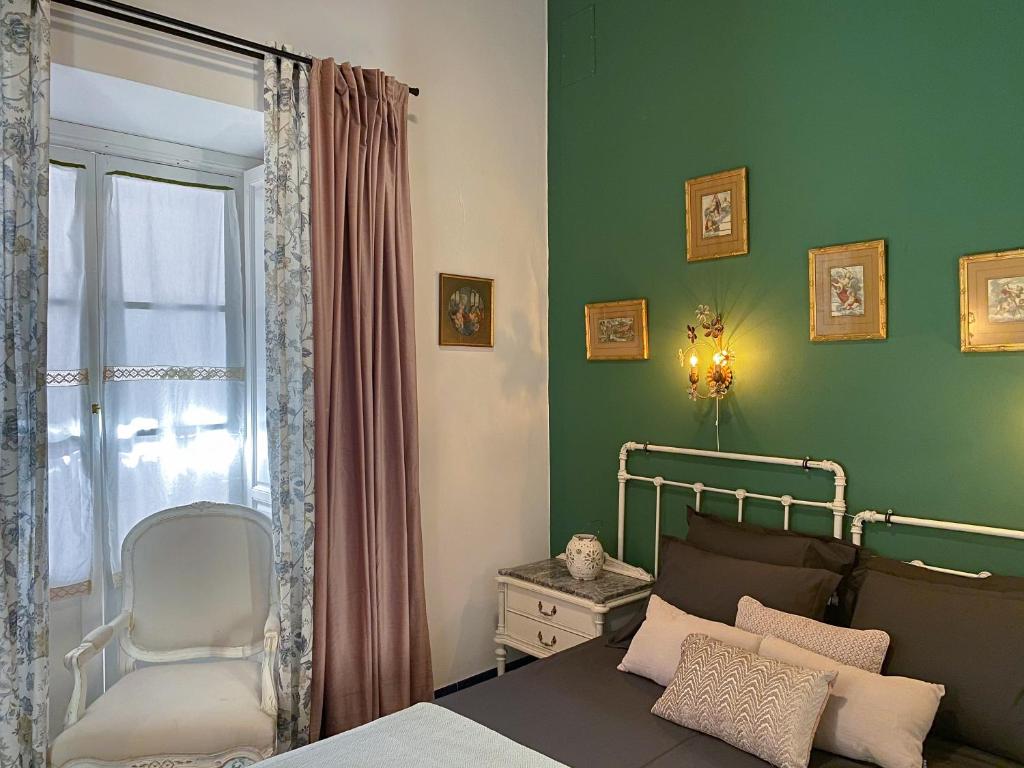 Voodi või voodid majutusasutuse LA CASA CUADRADA toas