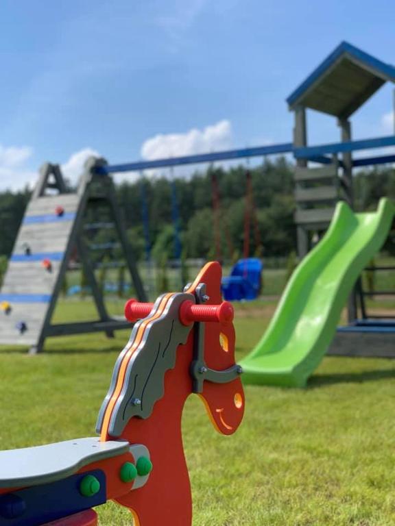 Detský kútik v ubytovaní Osada Skorupki - Całoroczne domki na Mazurach
