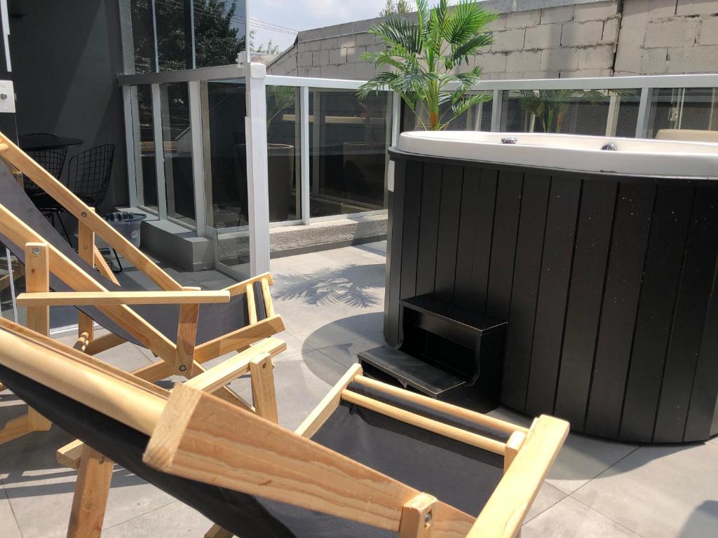  Pinheiros Estilo Premium com Jacuzzi
