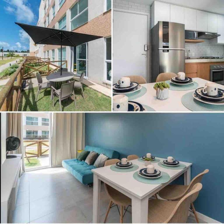 Flat de Luxo e Novo com Varanda Externa 119 BL 3B  Flat de Luxo e Novo com Varanda Externa 119 BL 3B