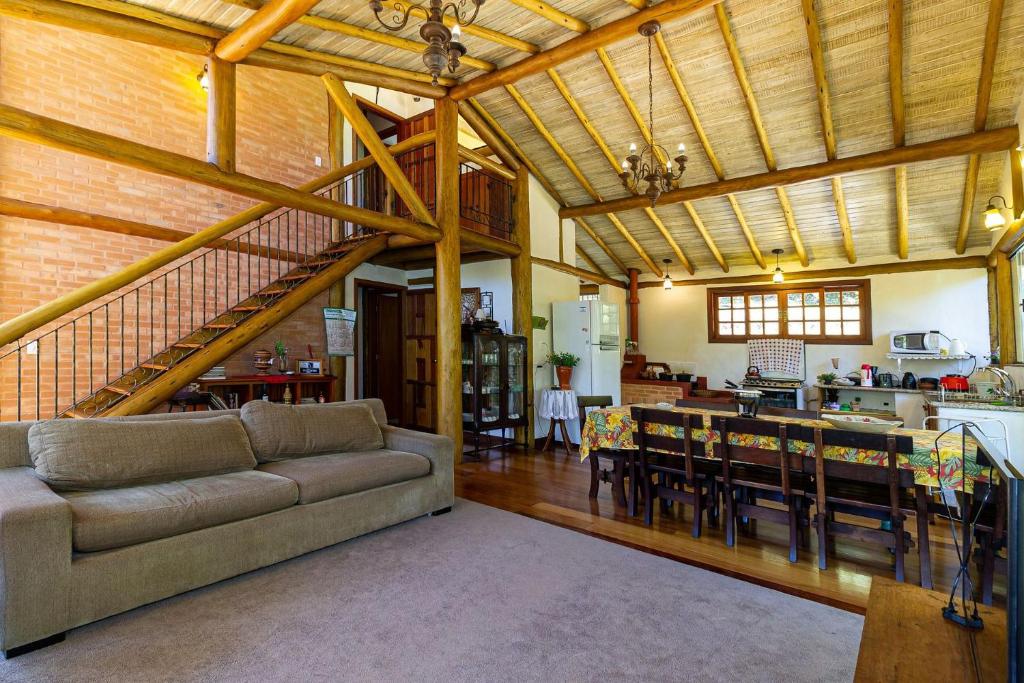  Casa Quinta dos Bons Ventos - Aconchego em Campos de Jordão