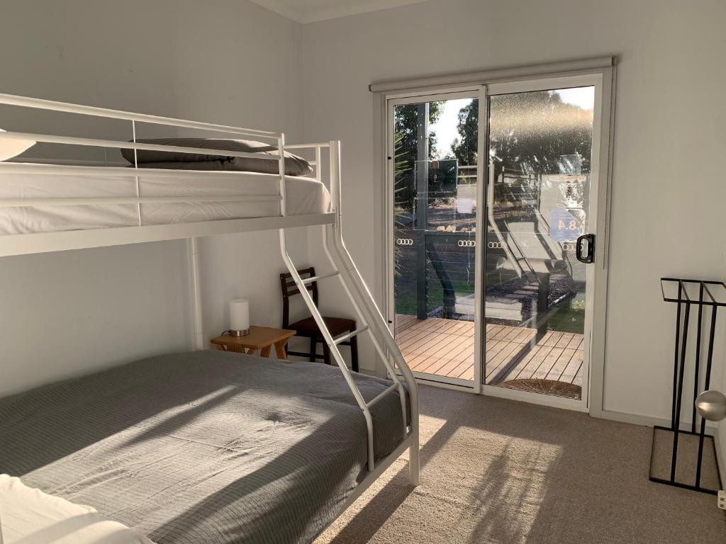 Cama o camas de una habitación en Kangaroo Island Cabins